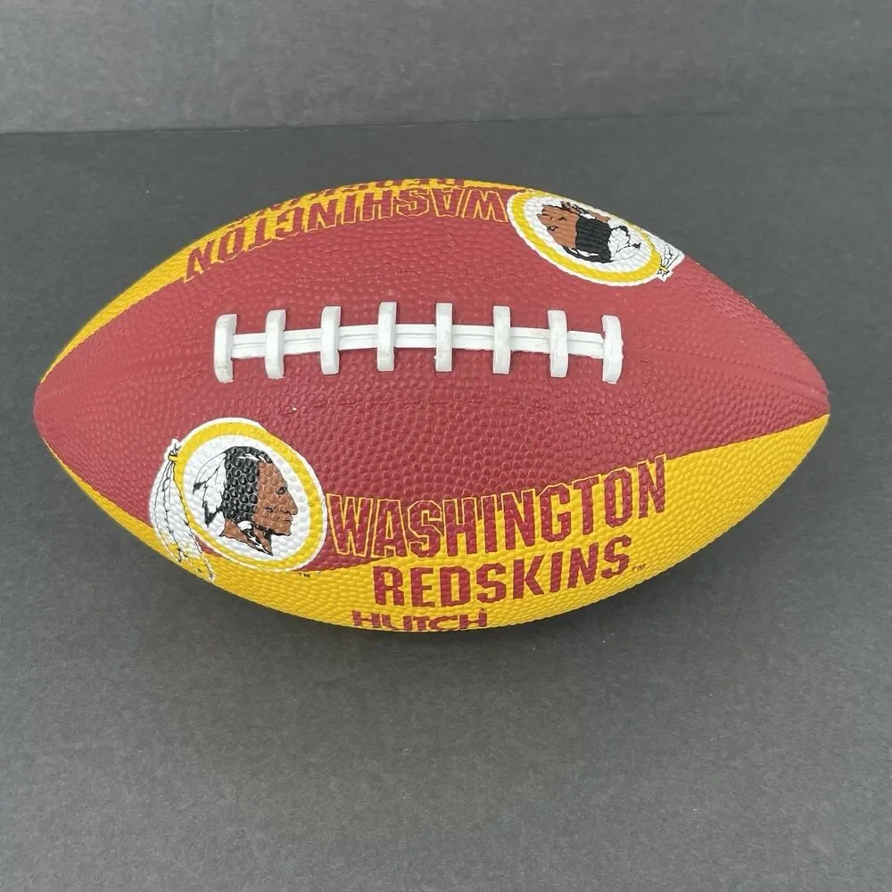 Washington Redskins Hutch Junior Football Red Yellow Rubber NFL 12